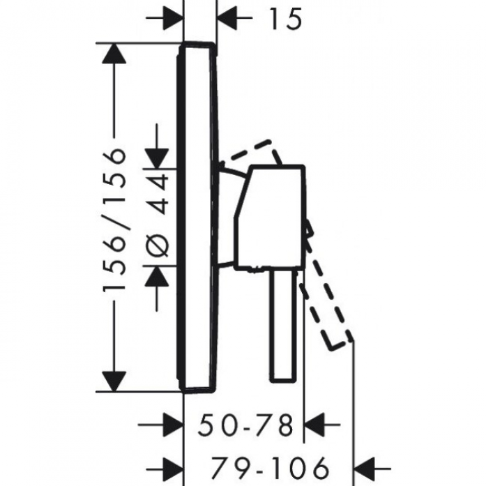    Hansgrohe Finoris 76615000 