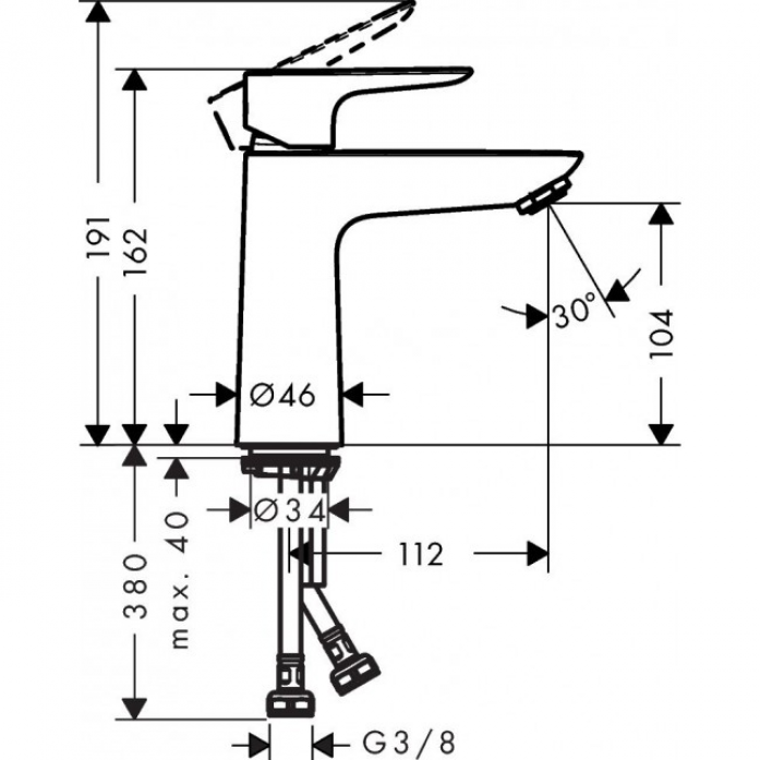    Hansgrohe Talis E 71711000 