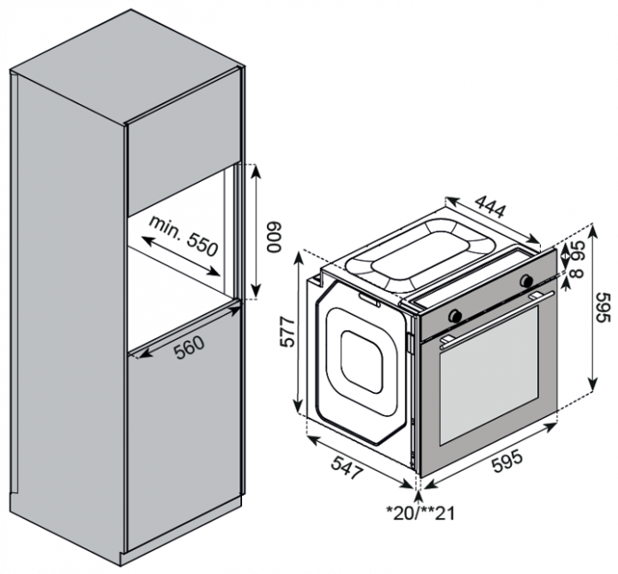    Kuppersberg HF 608 BX