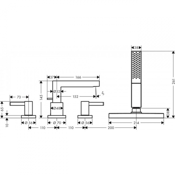     Hansgrohe Finoris 76444700  