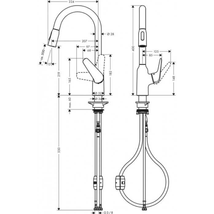    Hansgrohe Focus M42 71800000 