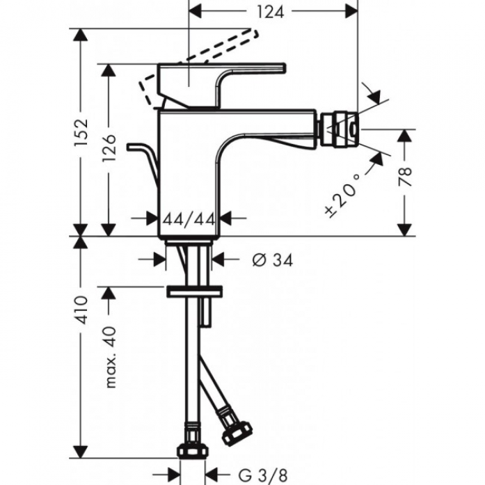    Hansgrohe Vernis Blend 71211000 