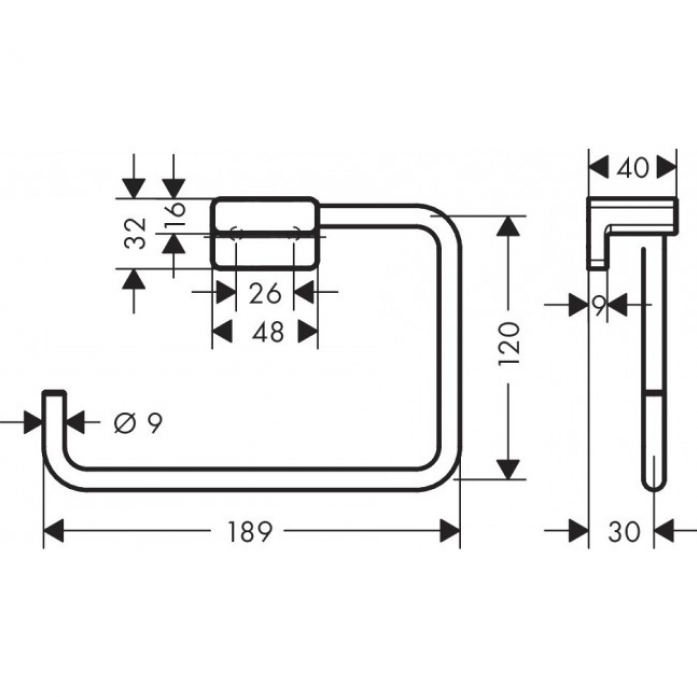  Hansgrohe AddStoris 41754990  