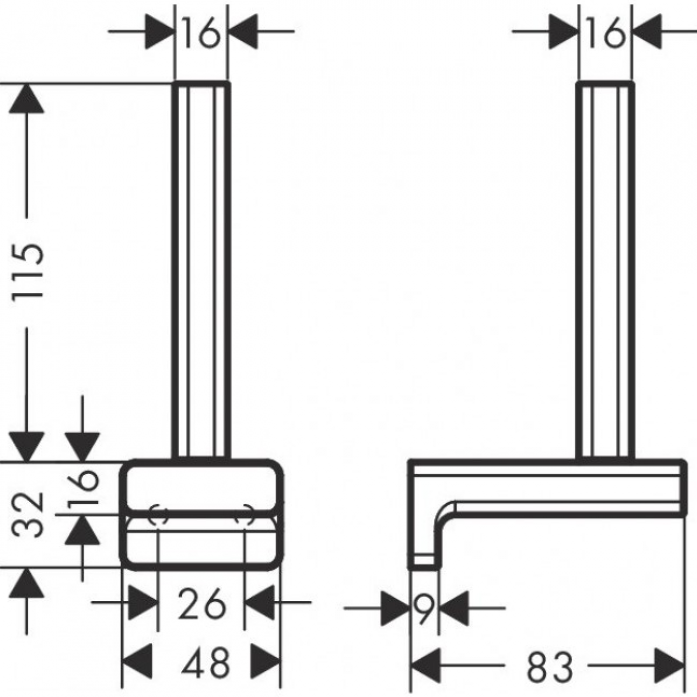      Hansgrohe AddStoris 41756990  