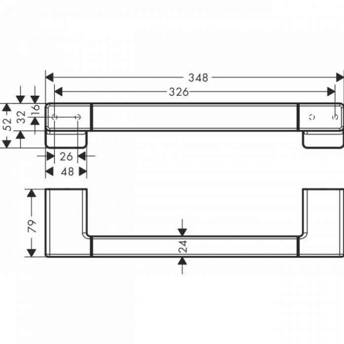  Hansgrohe AddStoris 41744700  