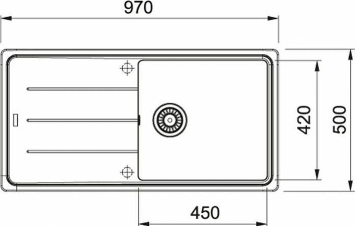  Franke BFG 611-97  114.0276.112