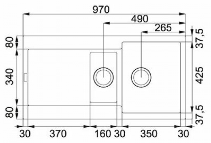  Franke MRG 651  114.0490.331