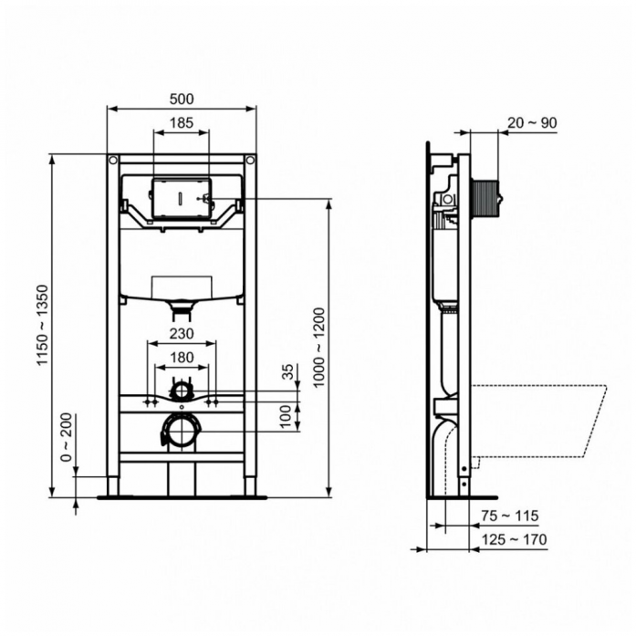     Ideal Standard Strada II P387001