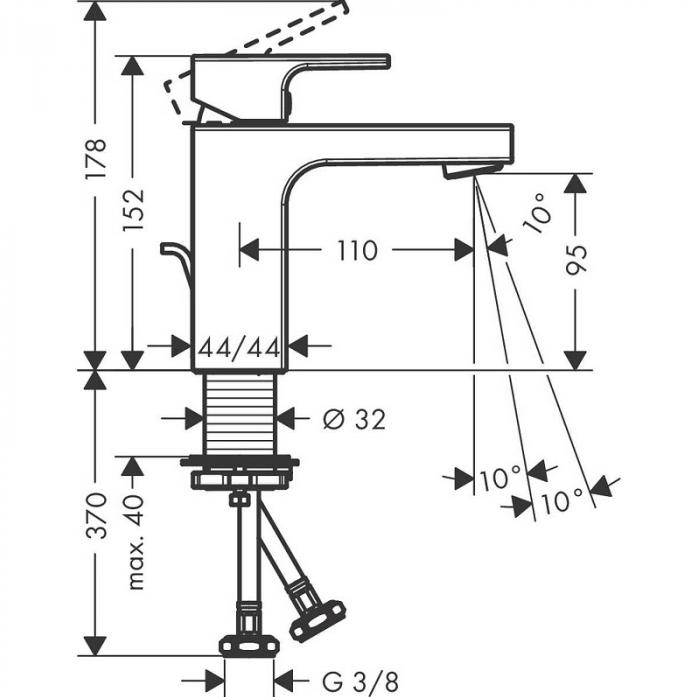    Hansgrohe Vernis Shape 71568000 