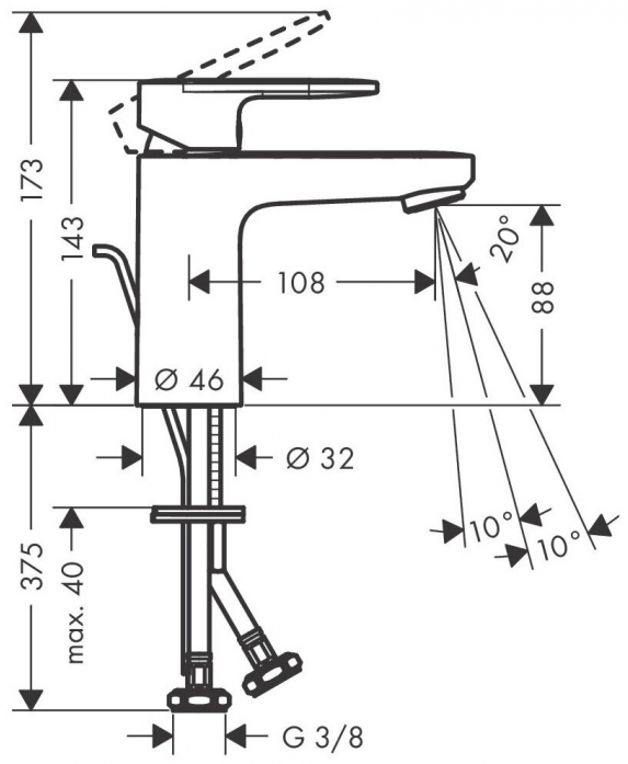    Hansgrohe Vernis Blend 71559000 