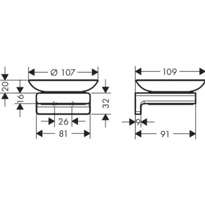  Hansgrohe AddStoris 41746140  