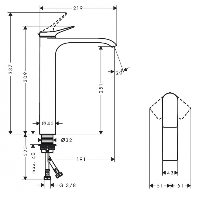    Hansgrohe Vivenis 75042700  