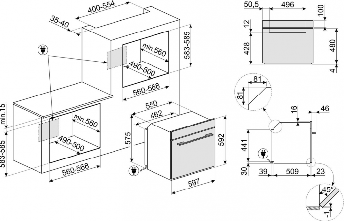   SMEG SOP6101S2B3