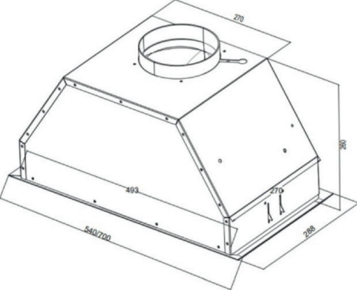   Kuppersberg INTRO 60 WHITE