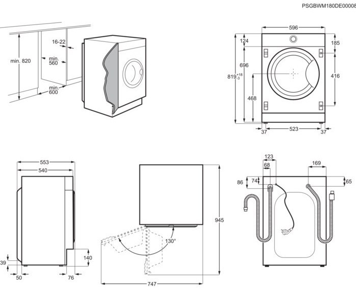     Electrolux EW7W368SI