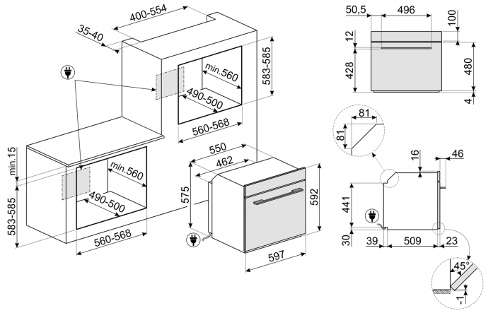   SMEG SOP6102S2PB3