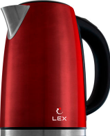 Чайник электрический Lex LX 30021-2 красный