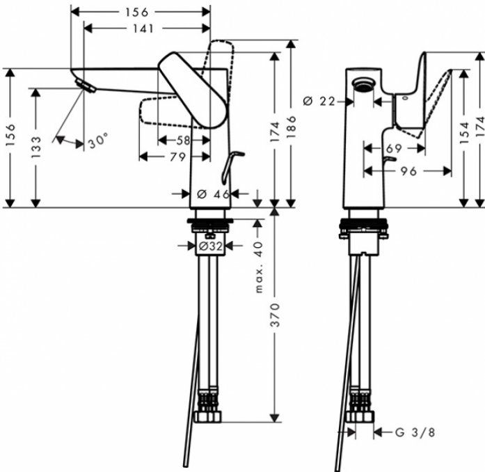    Hansgrohe Talis E 71754700  