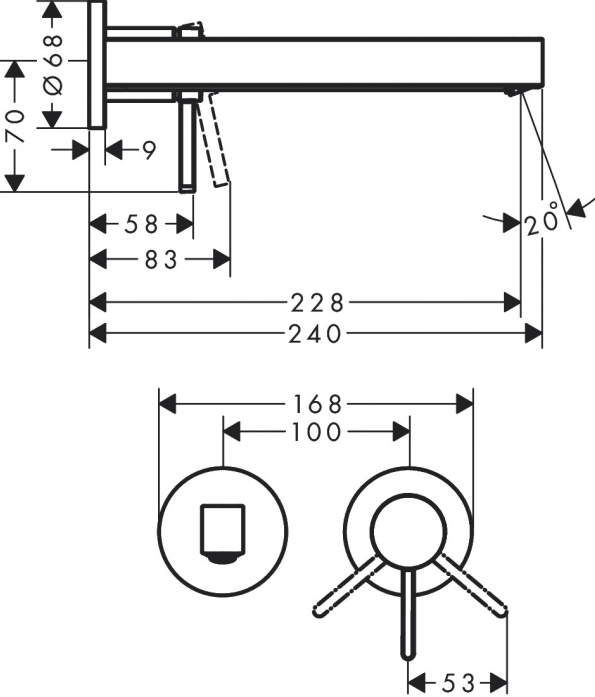    Hansgrohe Finoris 76050700  