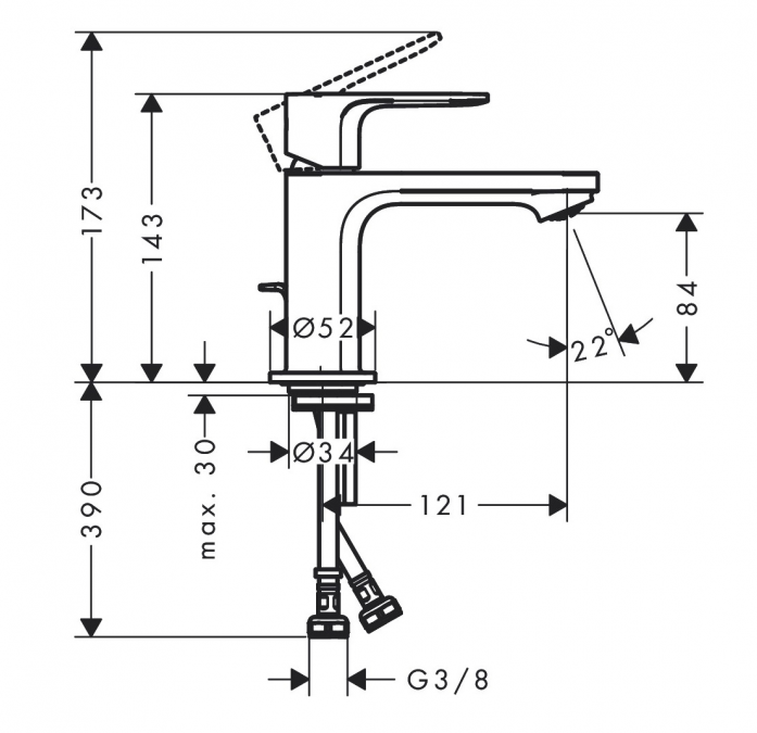    Hansgrohe Rebris S 72510000 