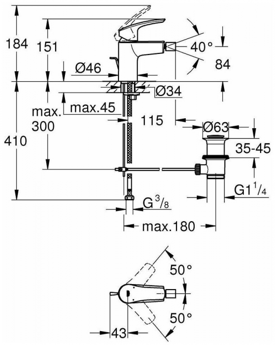    GROHE Eurosmart New 32929003 