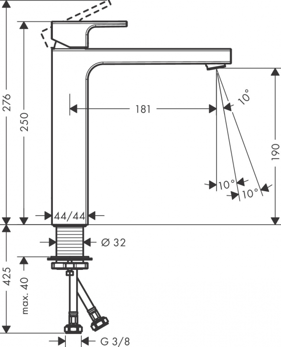    Hansgrohe Vernis Shape 71591670  