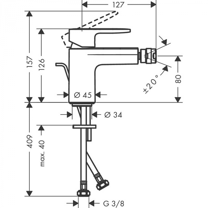    Hansgrohe Vernis Blend 71210670  