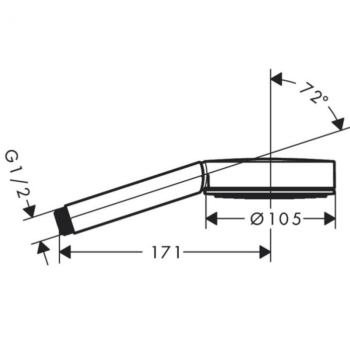   Hansgrohe Pulsify 24120700  