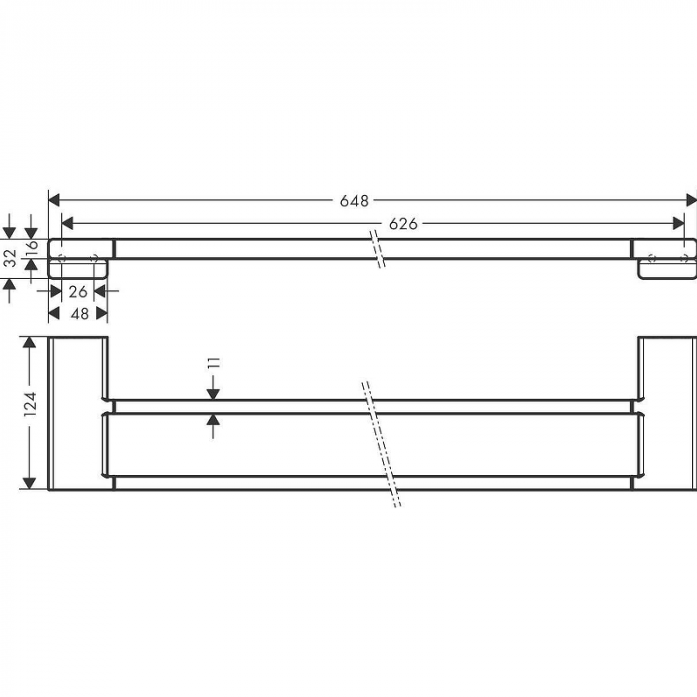  Hansgrohe AddStoris 41743000 