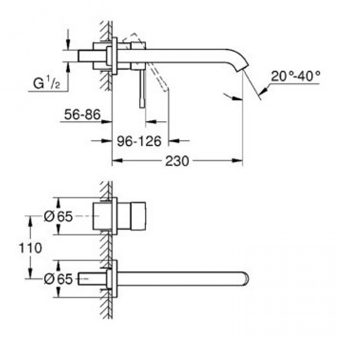    GROHE Essence New 19967GN1   