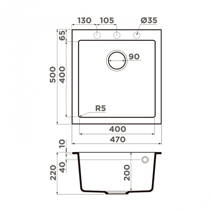  Omoikiri Bosen 47A-GB  4993815