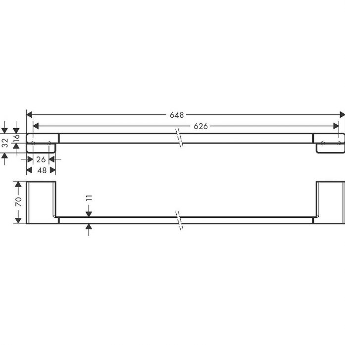  Hansgrohe AddStoris 41747000 