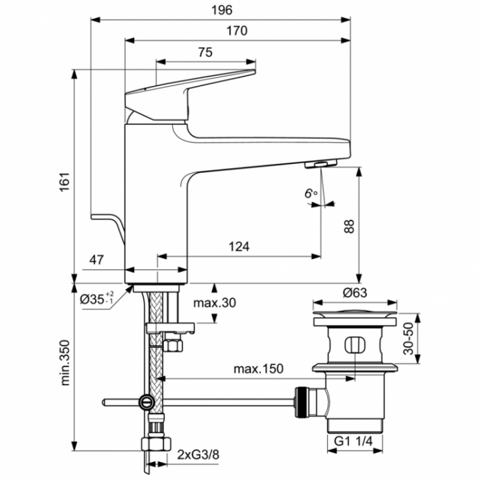    Ideal Standard Ceraplan BD227AA 