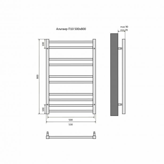   AQUATEK  10 500800   AQ KK1080BL