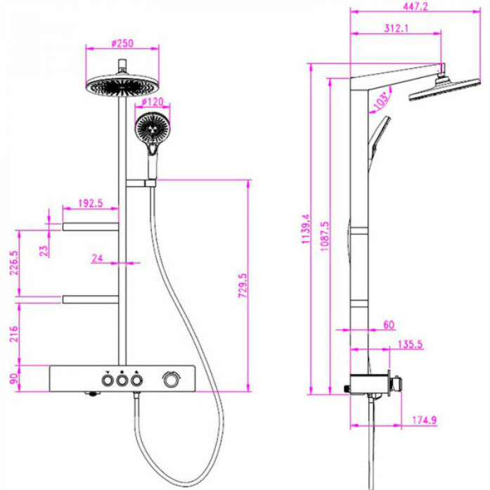       AQUAME AQM8005B  