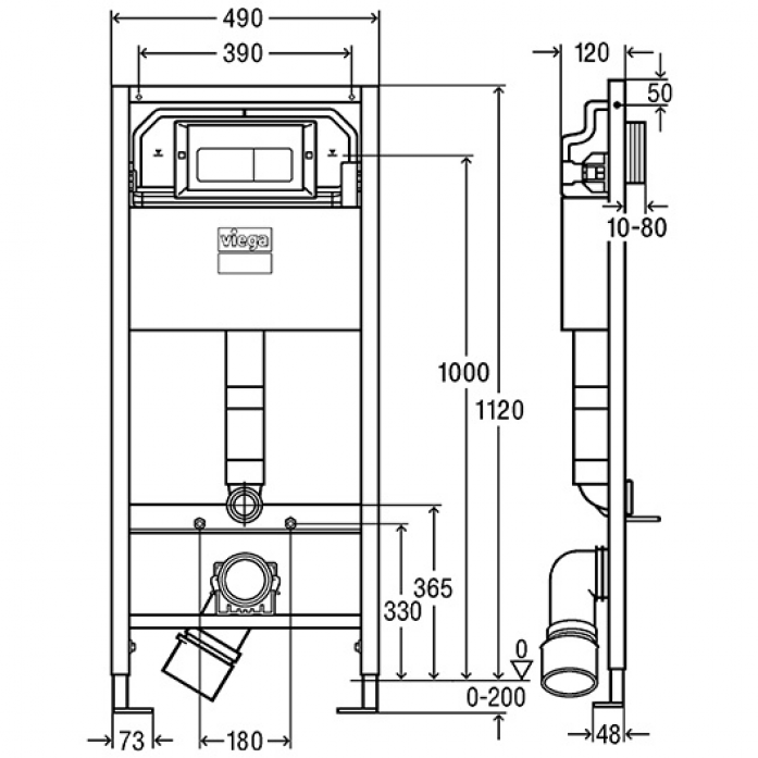     Viega Prevista Dry 792848     