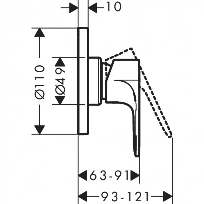    Hansgrohe Rebris S 72649000 