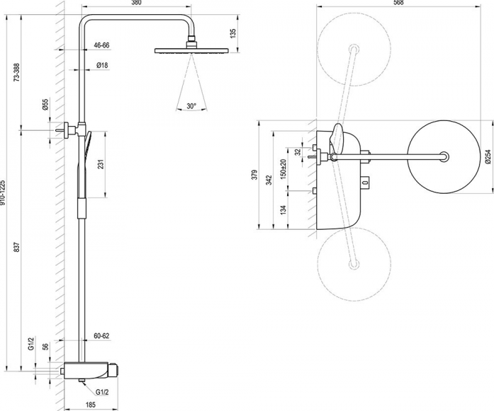     Ravak Termo 300 TE 094.02/150 X070162 /