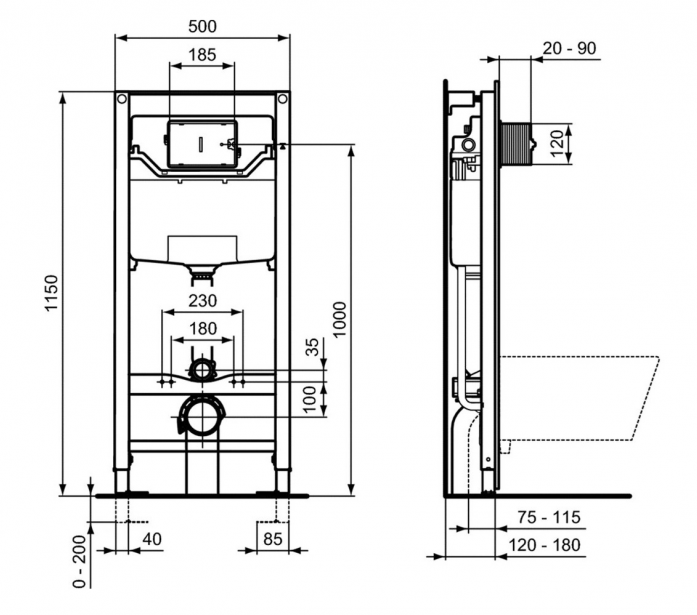  Ideal Standard I.life I001401 (  T461401   T468301 +  R020467)