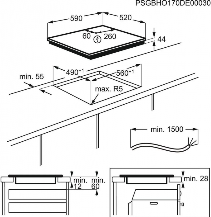    Electrolux LIV63431BW 