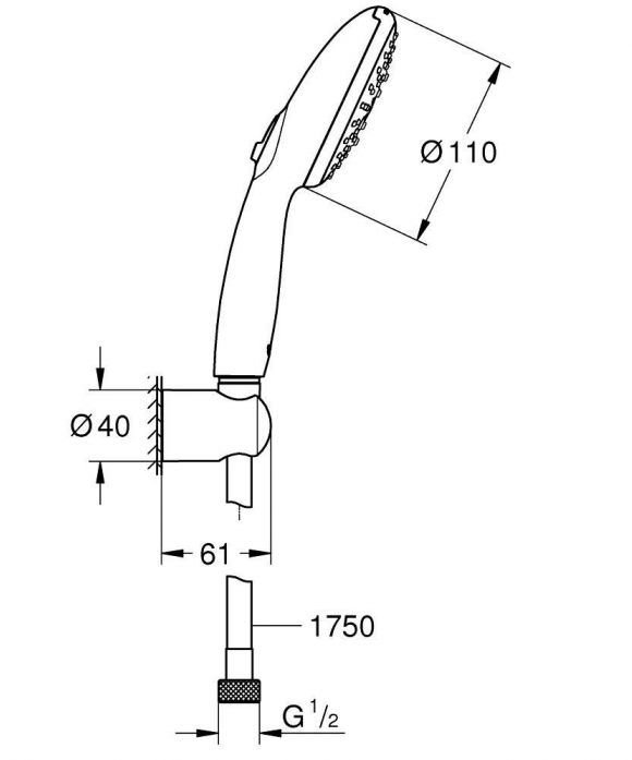   GROHE Tempesta 110 27849003 