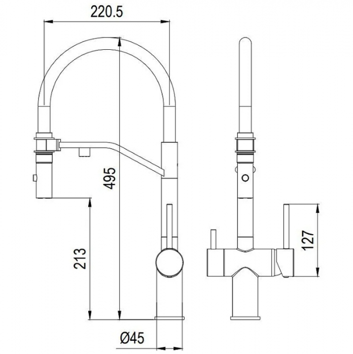    Milacio Ultra 557 MCU.557.SS  