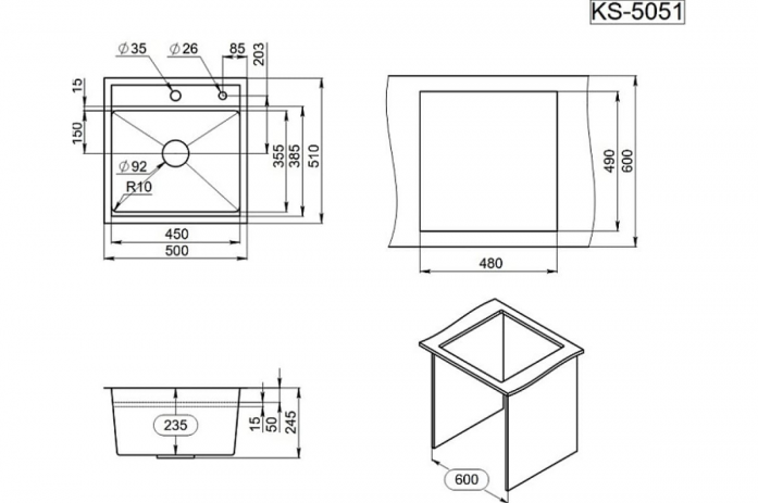    Granula Kitchen Space KS-5051  