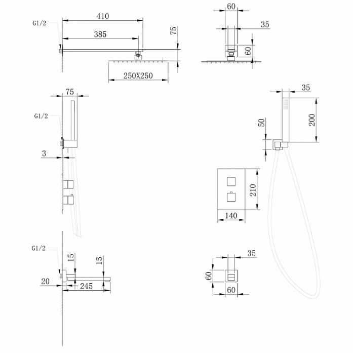   Abber Daheim AF8250G  