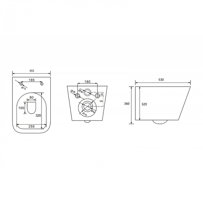   Abber Rechteck AC1201MB  