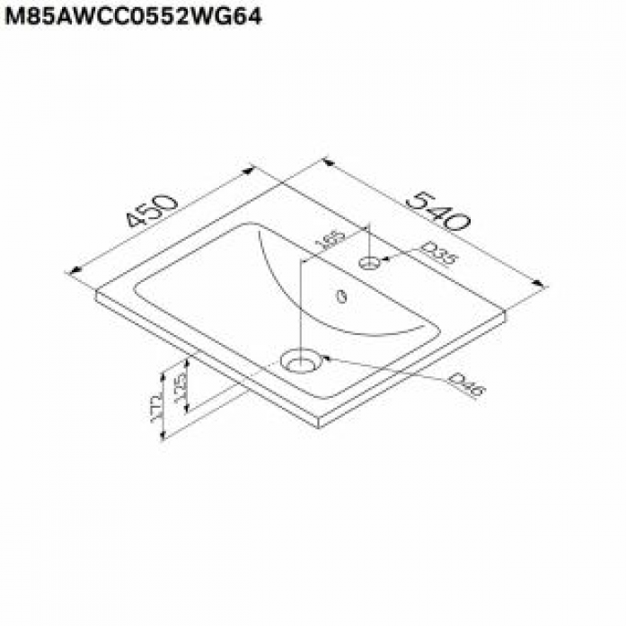   Am.Pm X-Joy M85AWCC0552WG64 