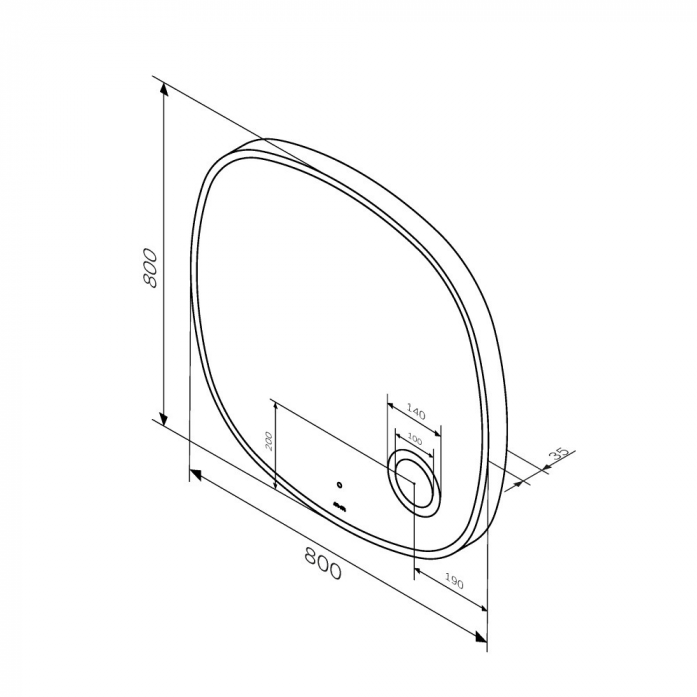    LED-,      Am.Pm Func M8FMOX0803SA