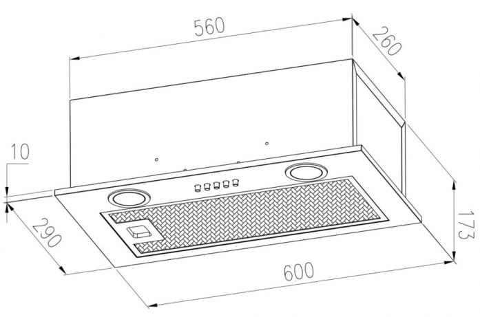   Meferi INBOX60WH POWER