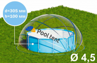         Pool Tent 4,5  PT450-G 