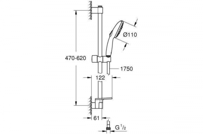   GROHE Tempesta 110 27600003 